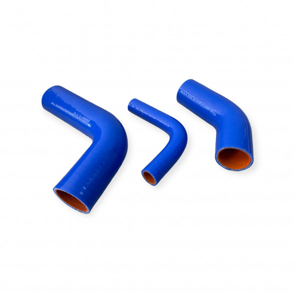 Комплект патрубков радиатора МТЗ  силикон синий 3шт